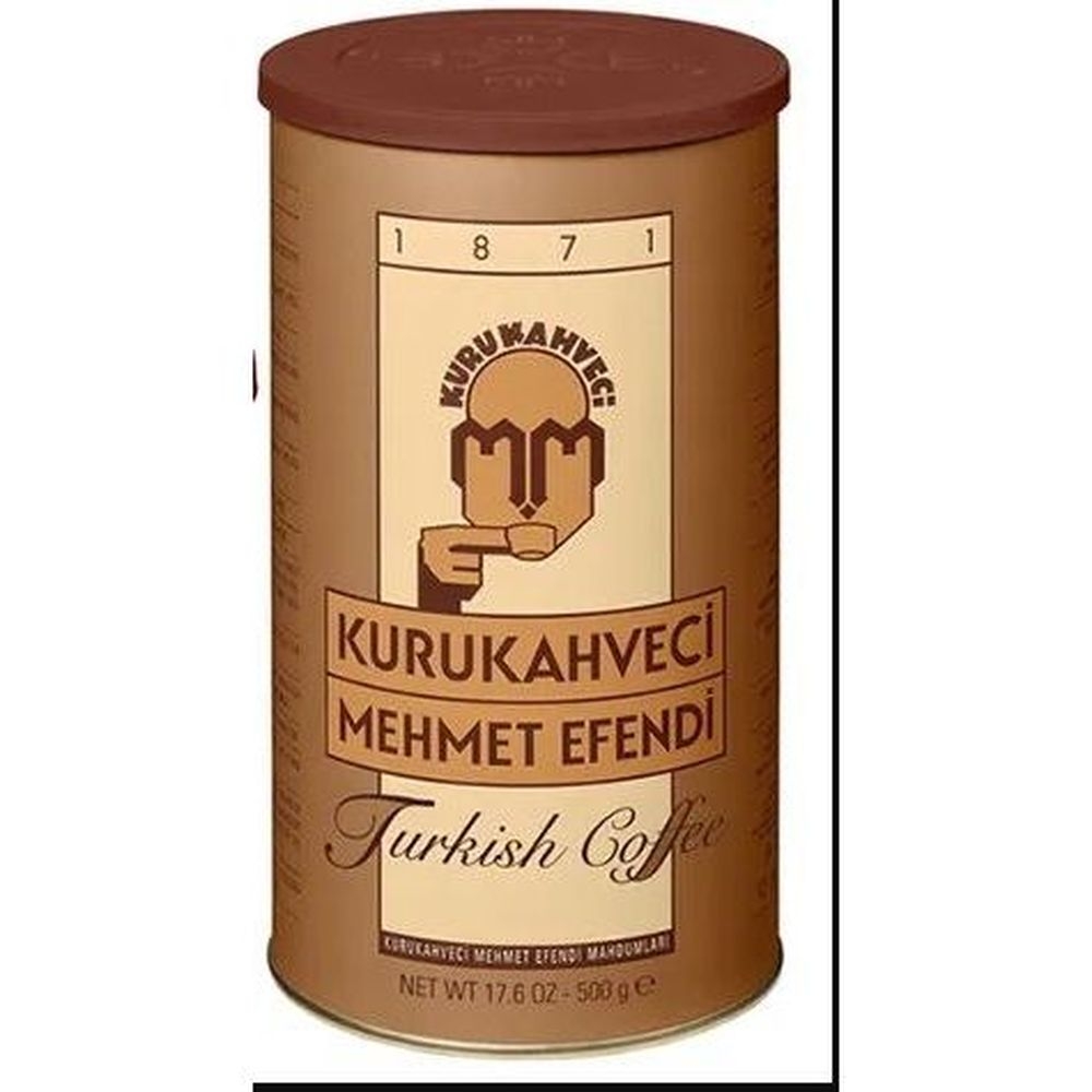 Kurukahveci Mehmet Efendi Turkish Ground Coffee, 17.6 Ounce -- 6 per case