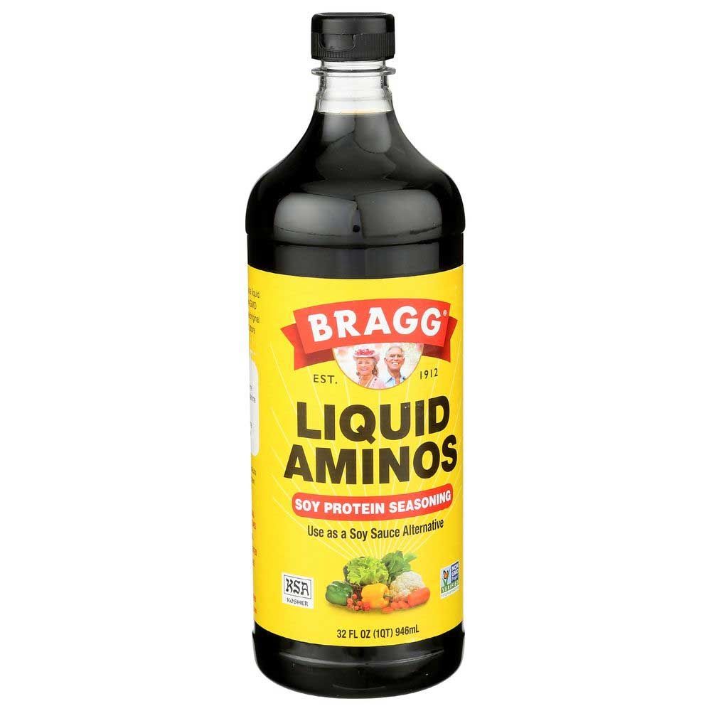 Bragg Liquid Aminos All Purpose Seasoning, 32 Ounce -- 12 per case.