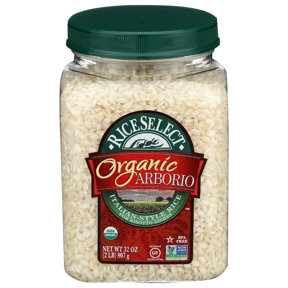 RiceSelect Organic Arborio Rice, 32 Ounce Jar -- 4 per case