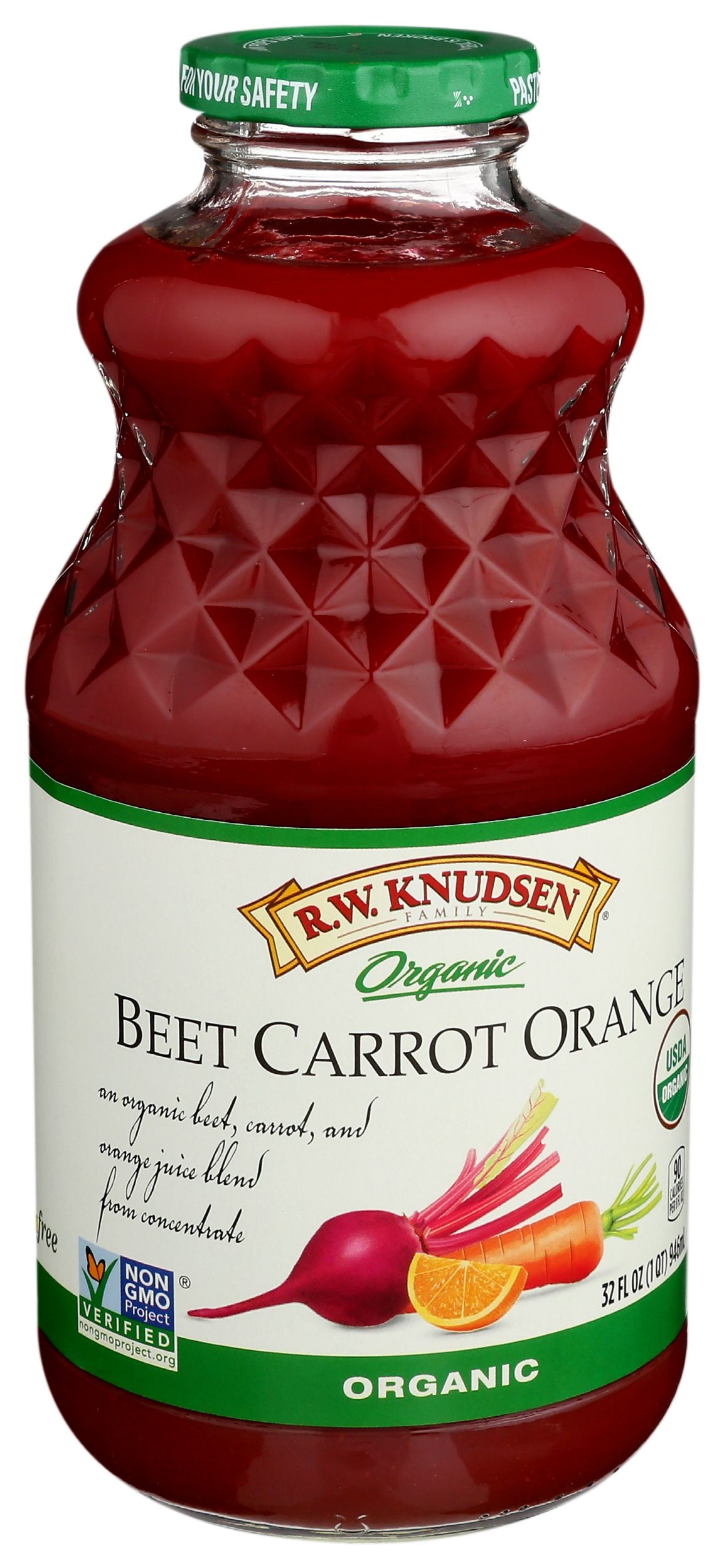 R.W. Knudsen Beet Carrot Orange Juice Blend, 32 Ounce -- 6 per case