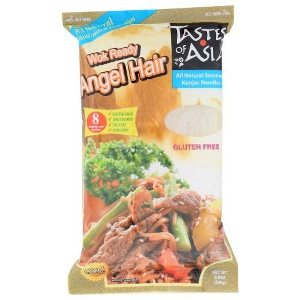 Taste Of Asia Konjac Angel Hair Pasta, 8.8 Ounce -- 6 per case