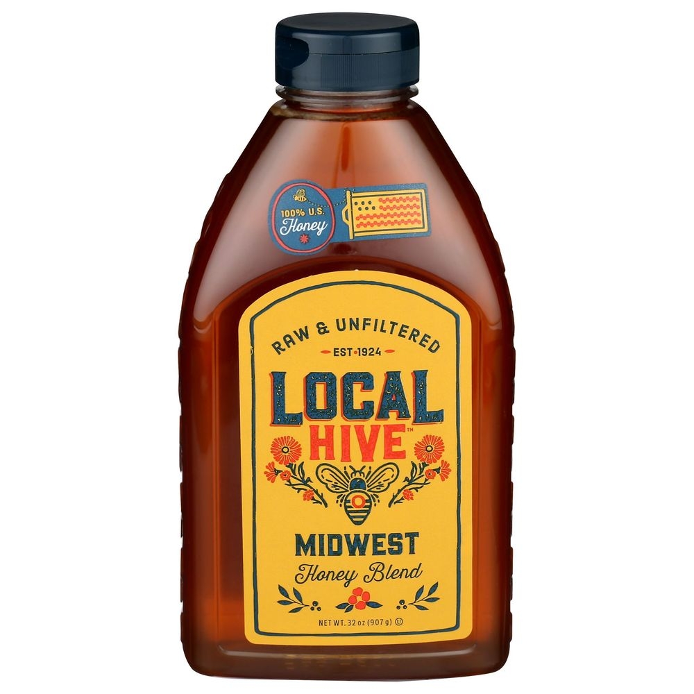 Local Hive Midwest Honey Blend, 32 Ounce -- 6 per case