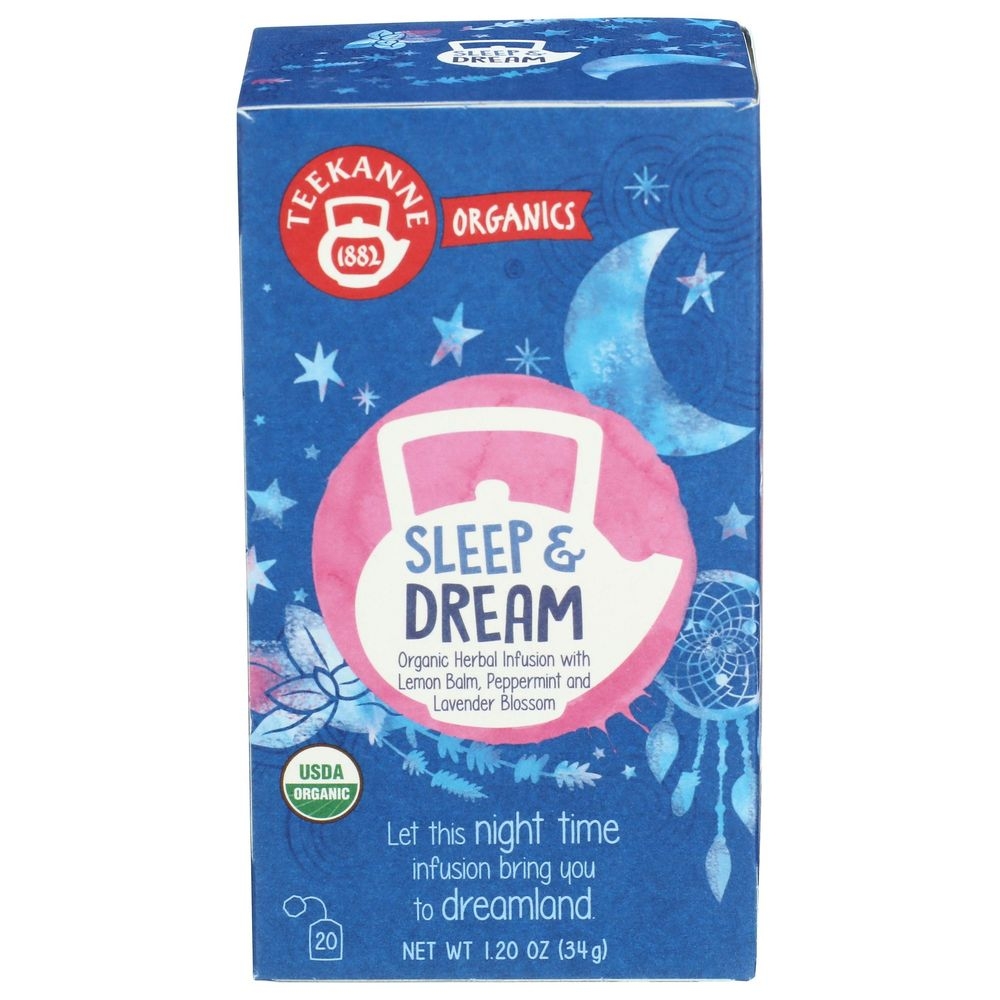 Teekanne Organics Sleep Dream Herbal Tea, 20 tea bags -- 6 per case