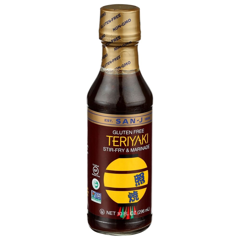 San J Gluten Free Teriyaki Sauce, 10 Ounce -- 6 per case