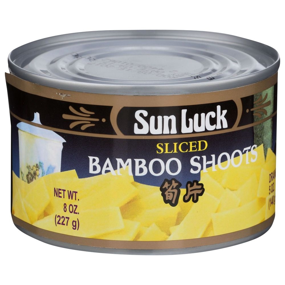 Sun Luck Sliced Bamboo Shoots, 8 Ounce -- 12 per case