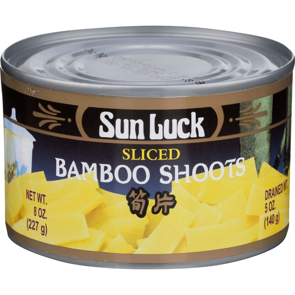 Sun Luck Sliced Bamboo Shoots, 8 Ounce -- 12 per case