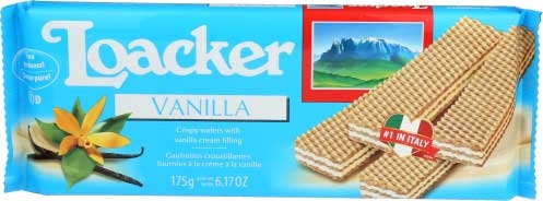 Loacker Vanilla Wafer, 6.17 Ounce -- 18 per case