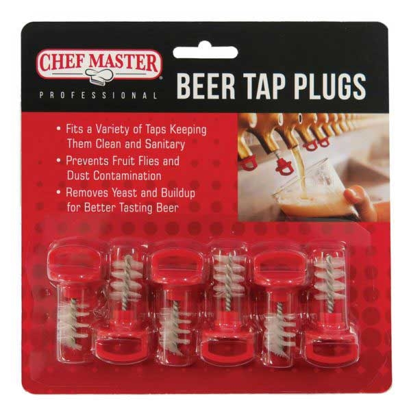 Chef-Master Beer Tap Plug - 6 count per pack
