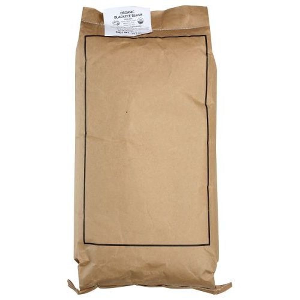 Bulk Organic Black Eyed Peas, 25 Pound