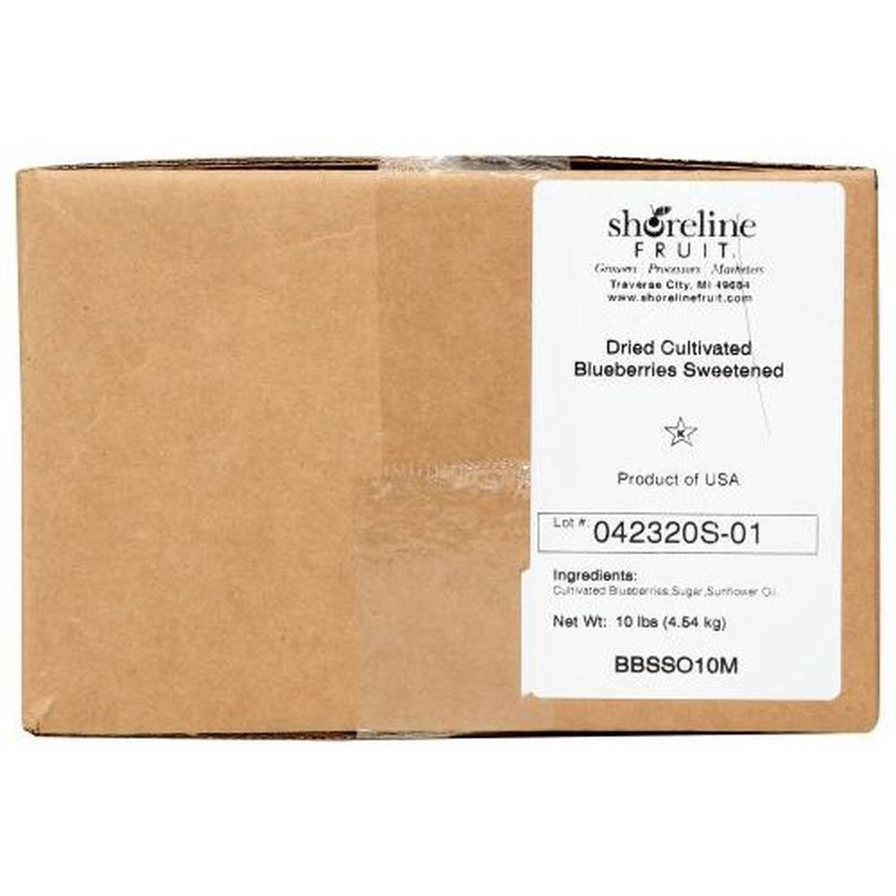Bulk Dried Cultivated Sweetened Blueberry, 10 Pound