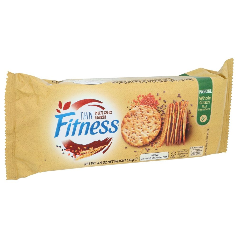 Nestle Thin Fitness Multi Seeds Crackers, 4.9 Ounce -- 16 per case