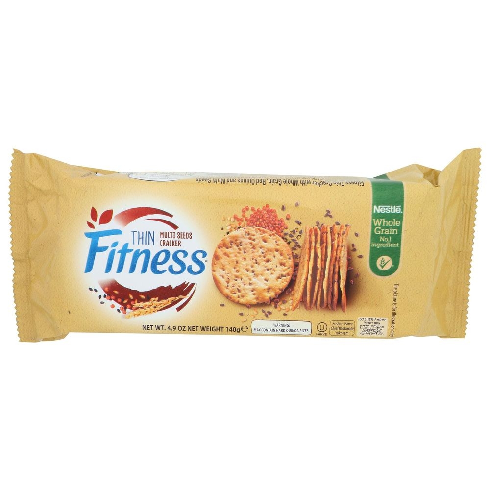 Nestle Thin Fitness Multi Seeds Crackers, 4.9 Ounce -- 16 per case