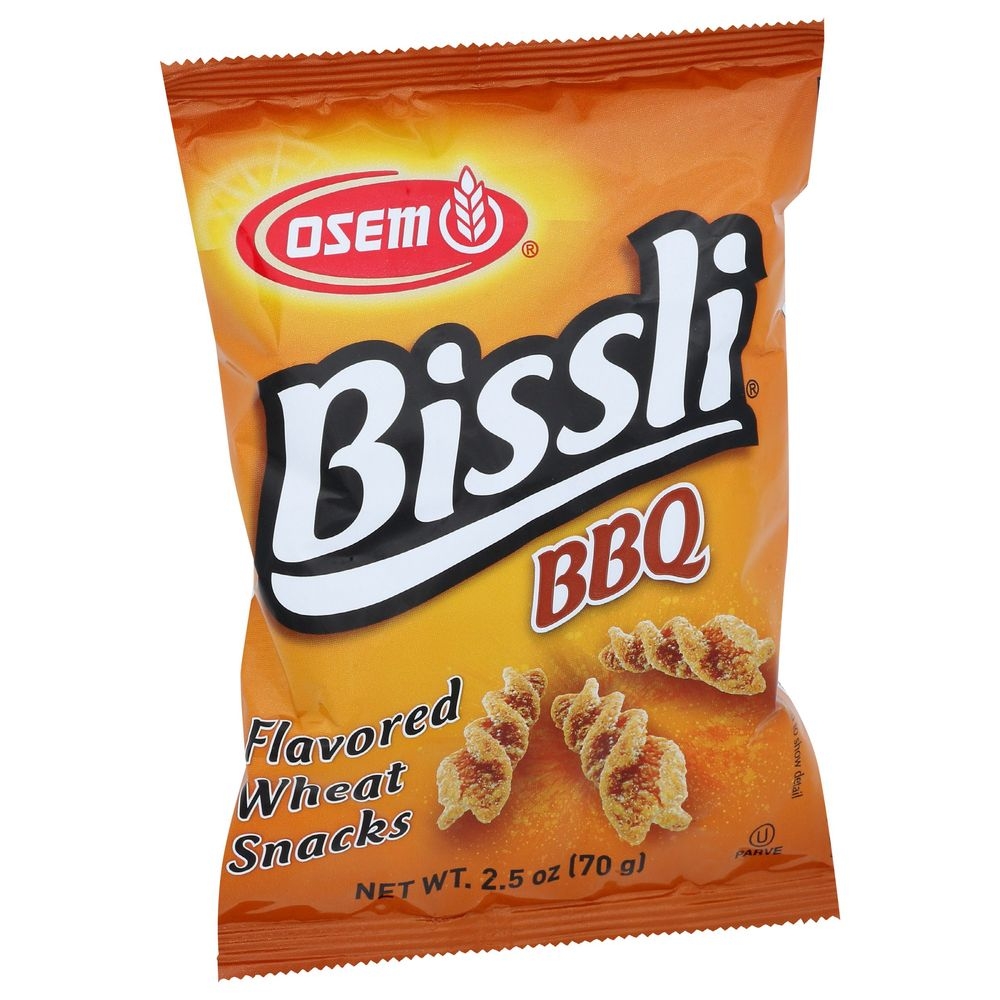 Osem Bissli BBQ Wheat Flavored Snacks, 2.5 Ounce -- 24 per case