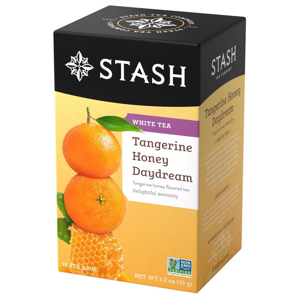 Stash Tangerine Honey Daydream White Tea, 18 tea bags -- 6 per case