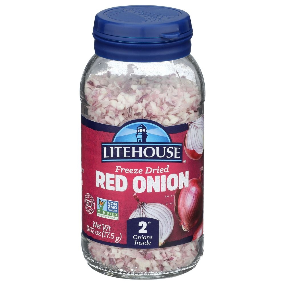 Litehouse Freeze Dried Red Onion, 200 Milliliter -- 6 per case