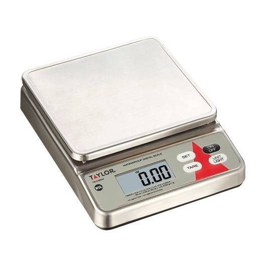 Taylor Waterproof Stainless Steel Digital Portion Control Scale