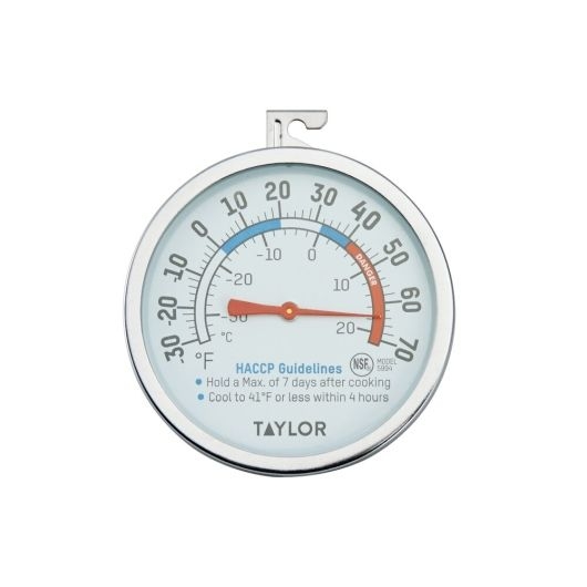 Taylor Refrigeration Dial Thermometer -- 6 per case