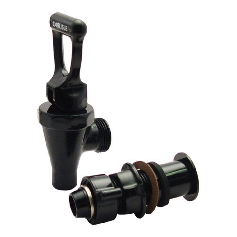 Carlisle LD333FA00 Cateraide Black Faucet Assembly for Beverage Server