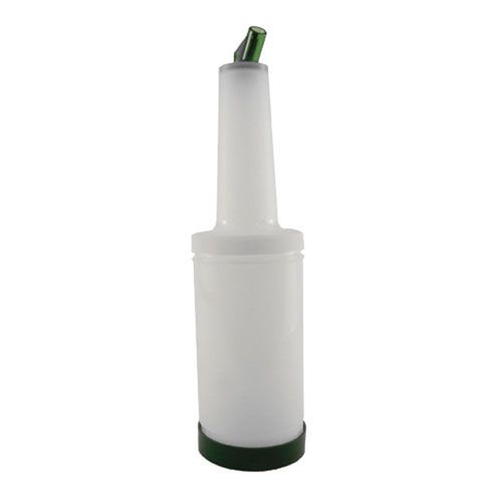 Carlisle PS601N09 Store N Pour Polyethylene Green Cocktail Pourer, 1 Quart Capacity