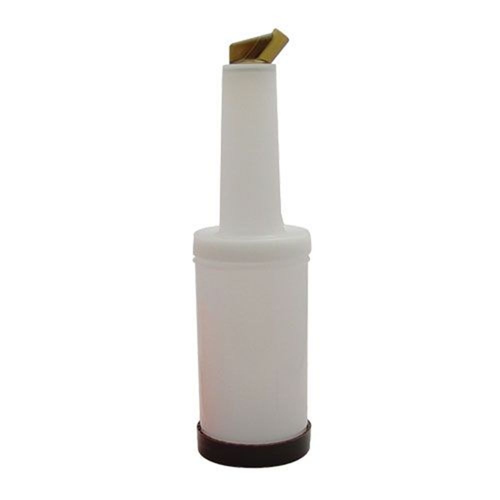 Carlisle PS601N01 Store N Pour Polyethylene Brown Cocktail Pourer, 1 Quart Capacity