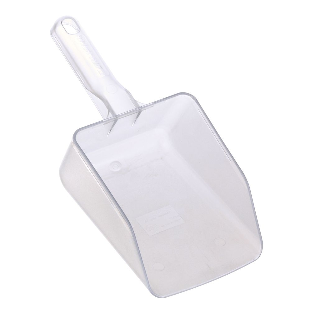 Carlisle 433207 Sparta Spectrum Polycarbonate Clear Ice Scoop, 32 Ounce Capacity