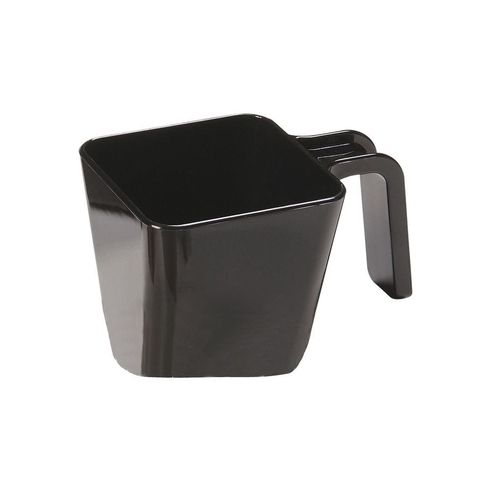 Carlisle 49122-103 Polycarbonate Black Portion Cup, 20 Ounce Capacity