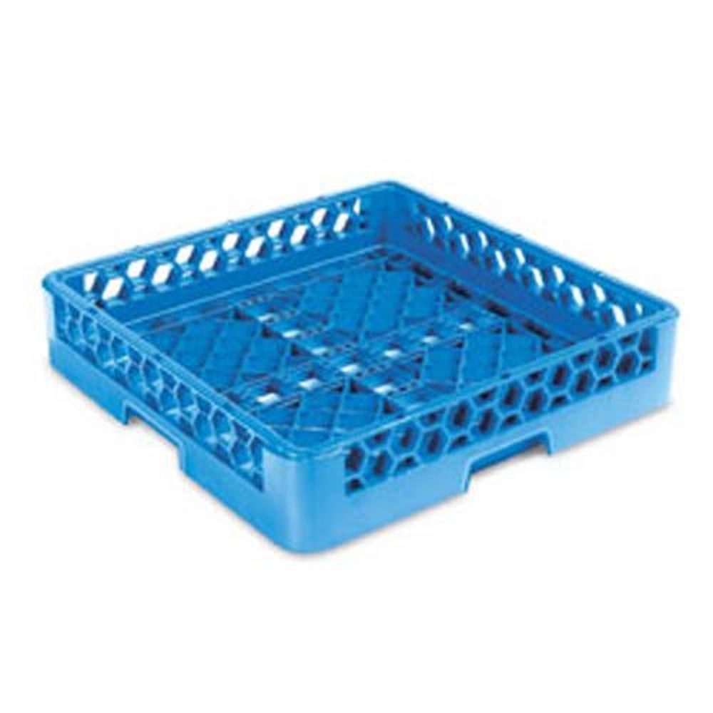 Carlisle RB14 OptiClean Polypropylene Blue Open Bowl Rack, 19.88 x 19.88 x 4 inch