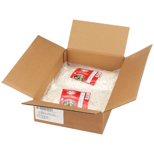 President Goat Cheese Crumbles, 2 Pound -- 2 per case