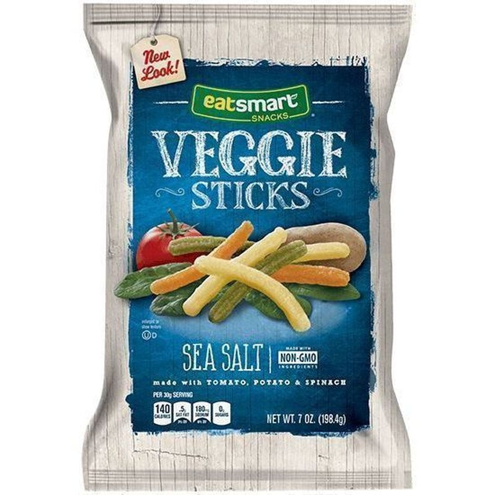 Eatsmart Potato Tomato and Spinach Veggie Sticks, 7 Ounce -- 12 per case