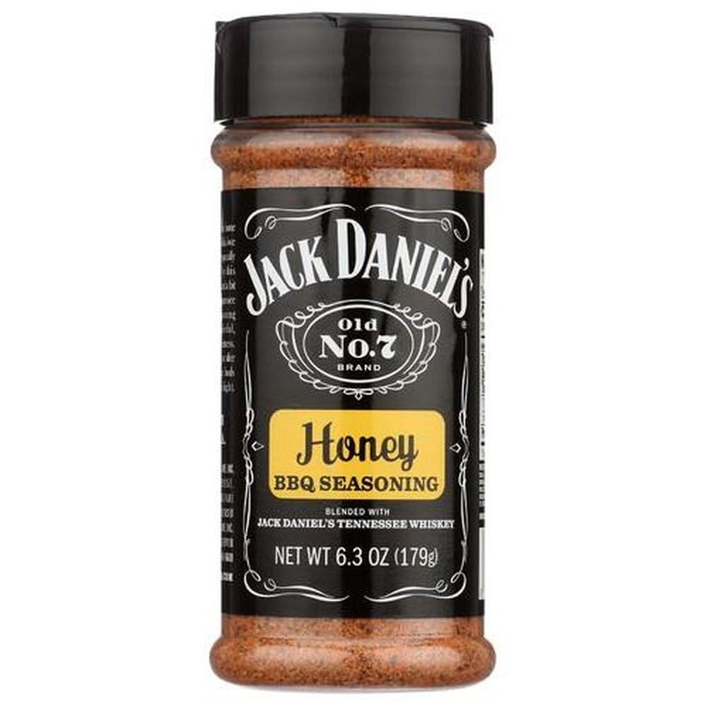Jack Daniels Honey BBQ Seasoning, 6.3 Ounce -- 6 per case