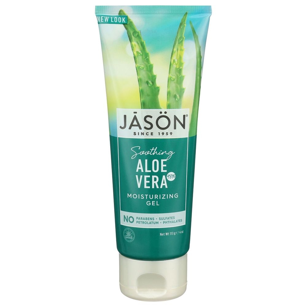 Jason Soothing 98 Percent Aloe Vera Moisturizing Gel, 4 Ounce Tube -- 3 per case