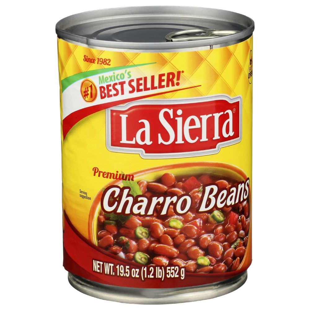La Sierra Whole Charro Beans, 19.5 Ounce -- 12 per case