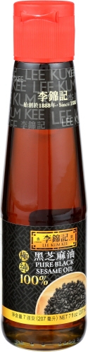 Lee Kum Kee Pure Black Sesame Oil, 7 Fluid Ounce -- 12 per case