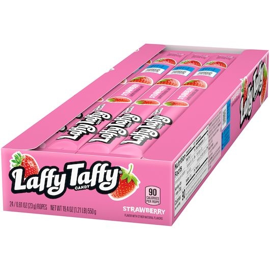 Laffy Taffy Strawberry Rope Candy, 0.81 Ounce -- 288 per case