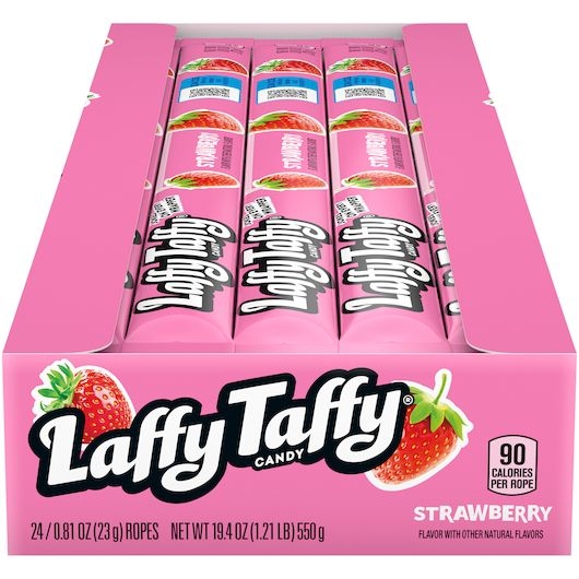 Laffy Taffy Strawberry Rope Candy, 0.81 Ounce -- 288 per case