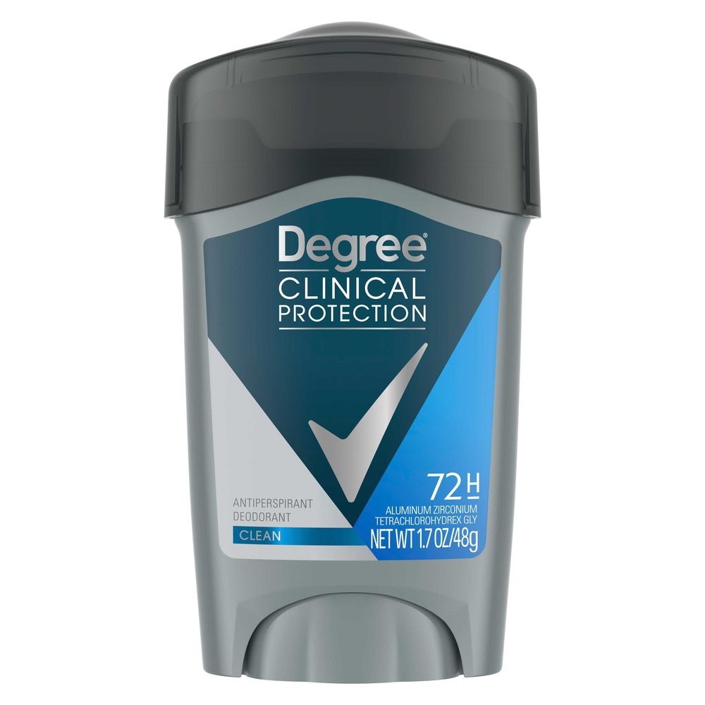 Degree Men Clean Clinical Antiperspirant Deodorant, 1.7 Ounce -- 24 per case