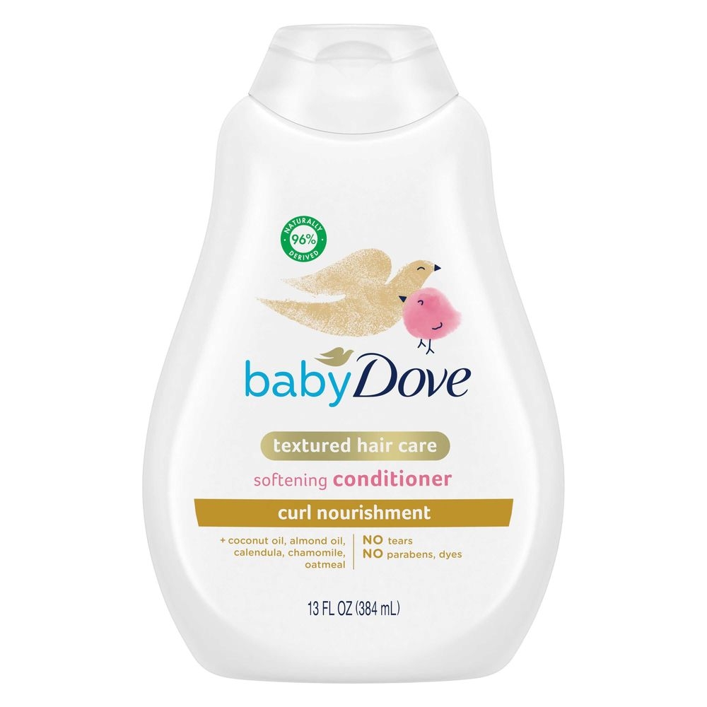 Baby Dove Textured Hair Care Curl Nourishment Baby Conditioner, 13 Ounce -- 4 per case