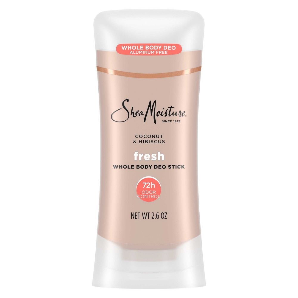 Shea Moisture Fresh Coconut and Hibiscus Whole Body Deodorant Stick, 2.6 Ounce -- 12 per case