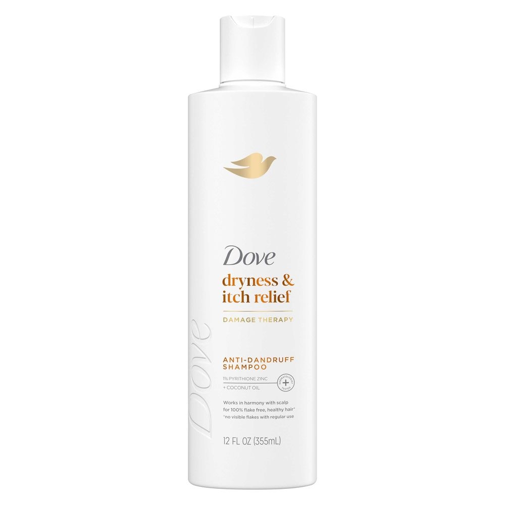 Dove Dryness Plus Itch Damage Therapy Derma Shampoo, 12 Fluid Ounce -- 6 per case