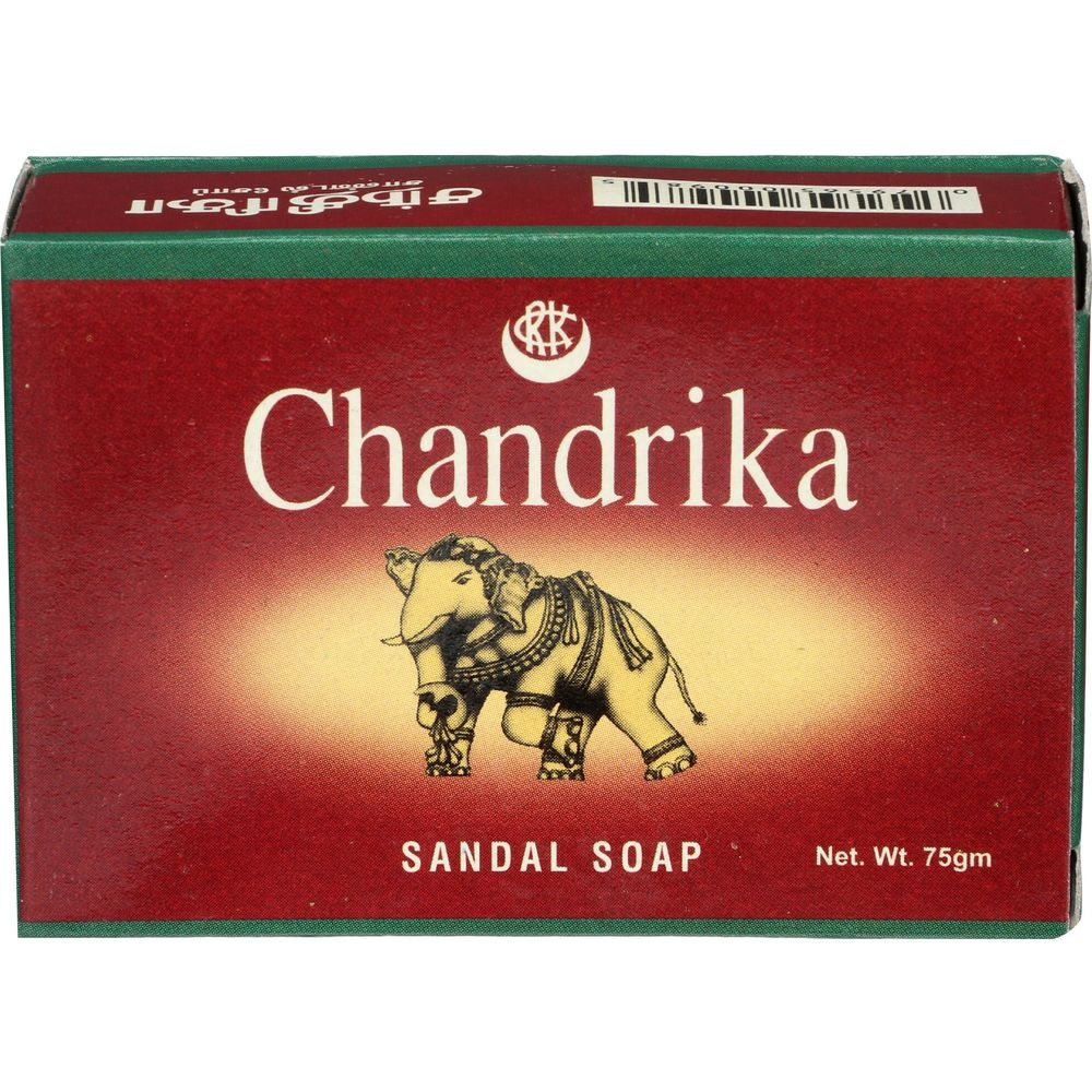 Chandrika Ayurvedic Sandal Soap, 75 Gram -- 4 per case