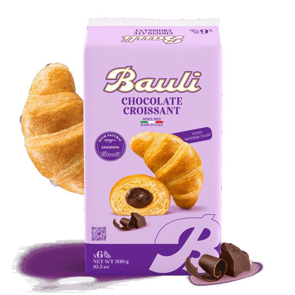 Bauli Chocolate Croissant, 10.5 Ounce -- 12 per case