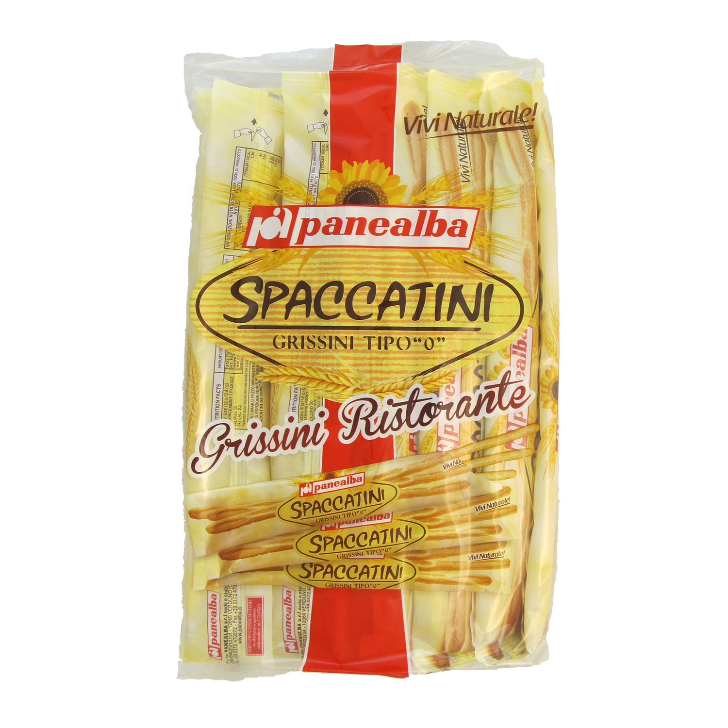 Clown Global Brands Thin Grissini Breadstick, 12 Gram -- 16 per case.