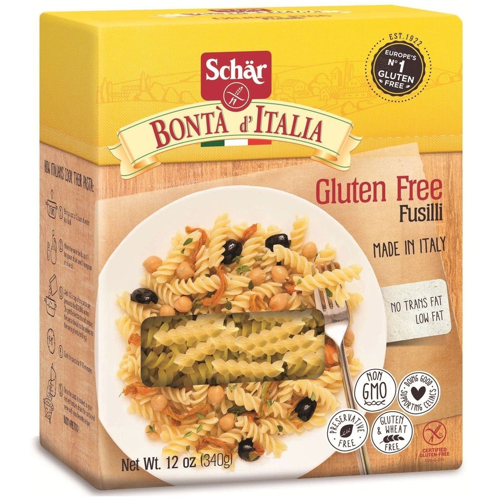 Schar Gluten Free Fusilli, 12 Ounce -- 10 per case