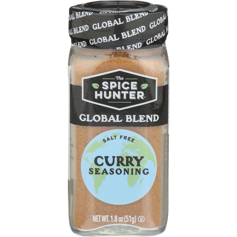 The Spice Hunter Salt Free Curry Seasoning, 1.8 Ounce -- 6 per case