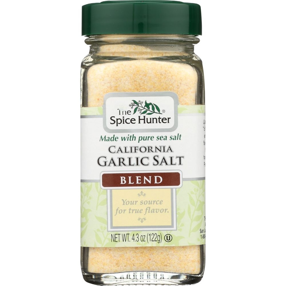 Spice Hunter California Garlic Salt Blend, 4.3 Ounce -- 6 per case