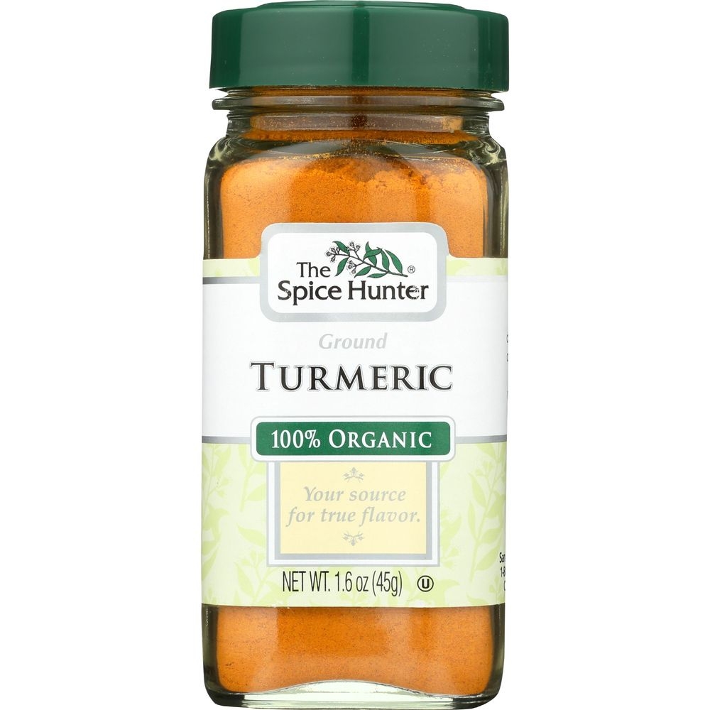 Spice Hunter Organic Ground Turmeric, 1.6 Ounce -- 6 per case