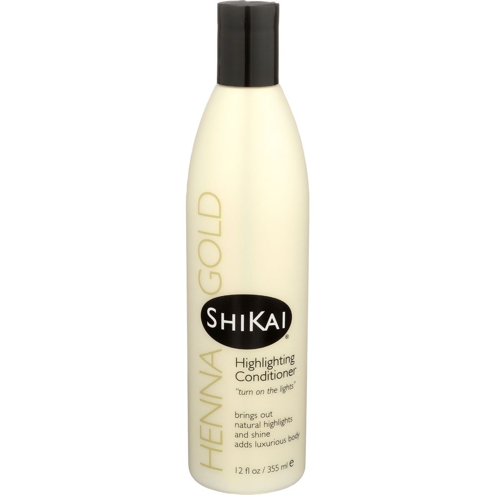 Shikai Henna Gold Highlighting Conditioner, 12 Ounce -- 3 per case