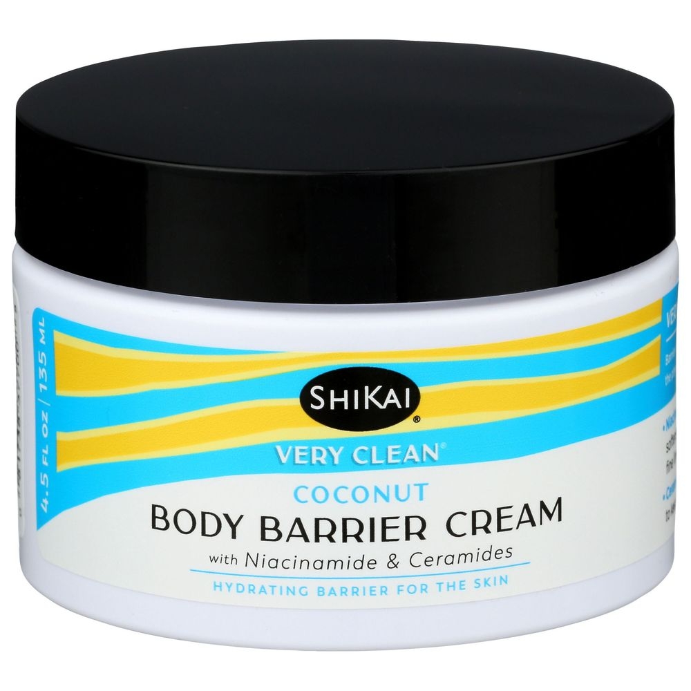 Shikai Very Clean Coconut Body Barrier Cream, 4.5 Ounce