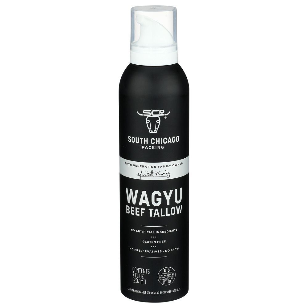 South Cicago Packing Waygu Beef Tallow Spray, 7 Fluid Ounce -- 6 per case