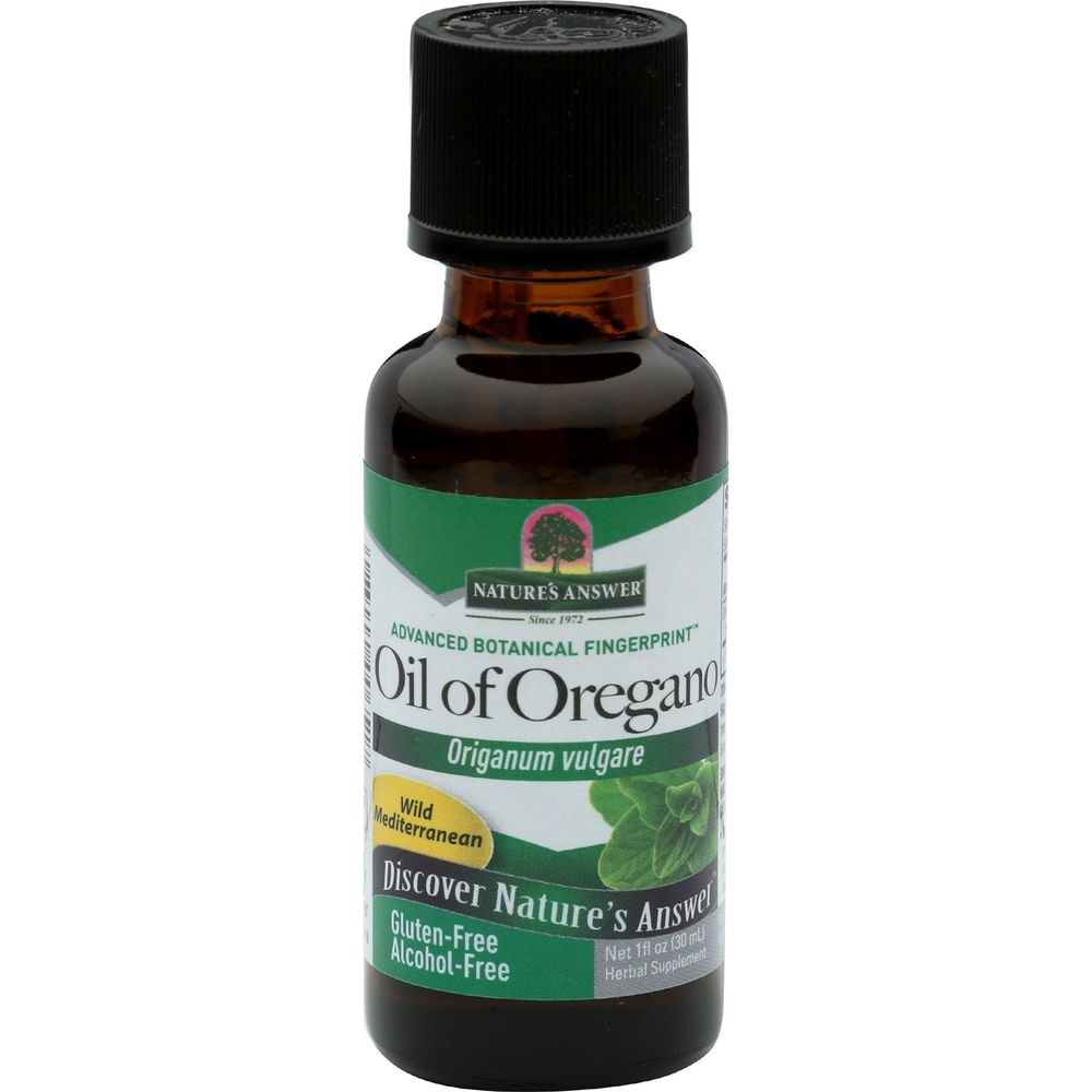 Natures Answer Alcohol Free Oil Of Oregano Leaf, 1 Ounce